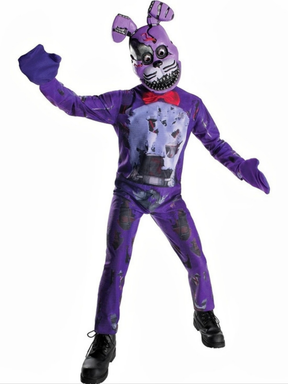Five Nights at Freddy's Nightmare Bonnie Girls Medium Halloween Costume NWT